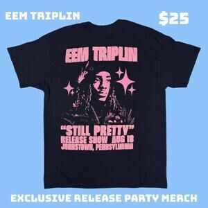 EEM TRIPLIN Release Party Tour Merch